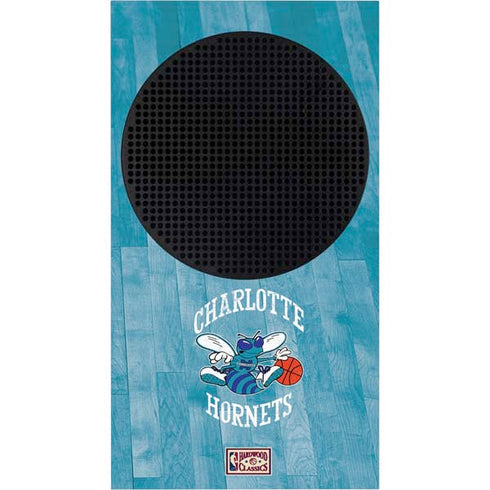 NBA Charlotte Hornets Hardwood Classics Xbox Series S Console Skin